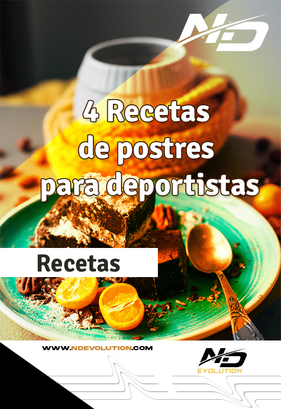 4 Recetas de postres para deportistas